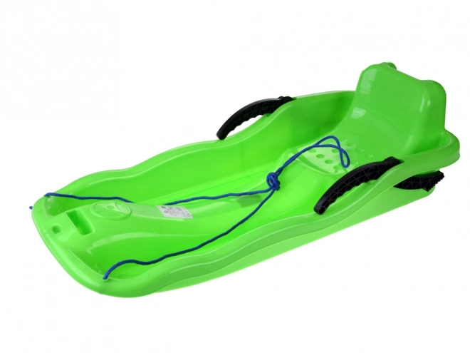 Ergonomic Plastic Sled with Rope