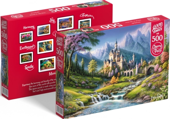 Cherry Pazzi Fairy Tale Castle Puzzle 500 Pieces