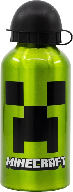 Aluminum Drinking Bottle with MINECRAFT Design