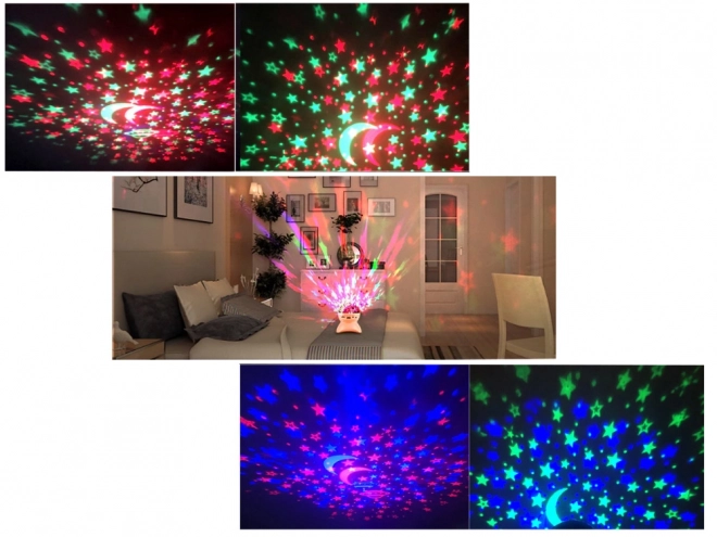 Starry Night Light Projector with Bluetooth Speaker