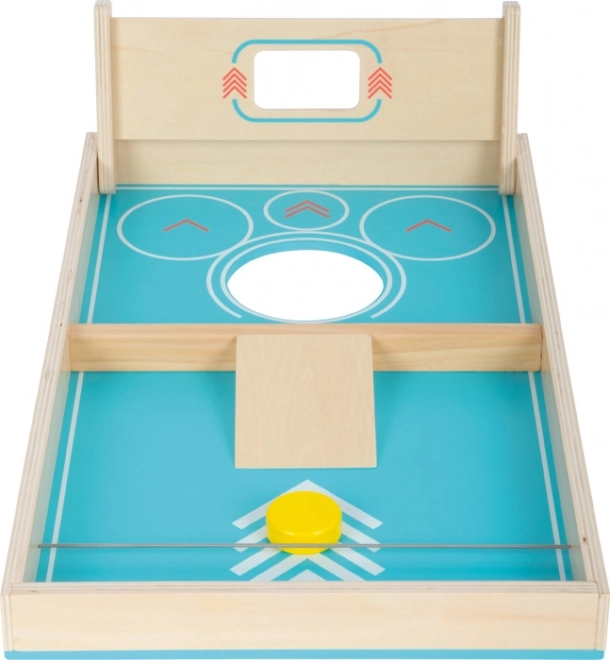 Small Foot Cornhole and Table Hockey Game 2-in-1