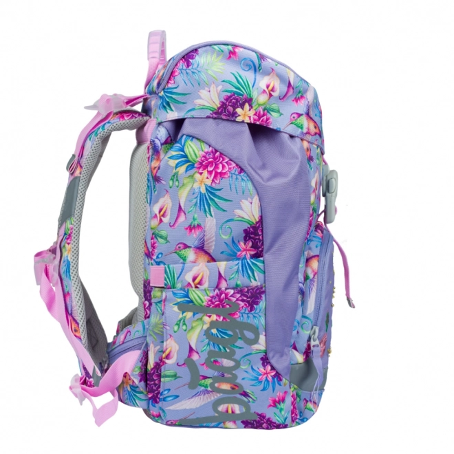 Baagl School Backpack Airy Hummingbird