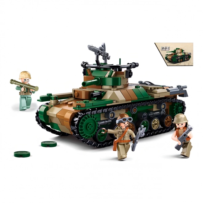 Sluban WWII Japanese Medium Tank Type 97 Building Set