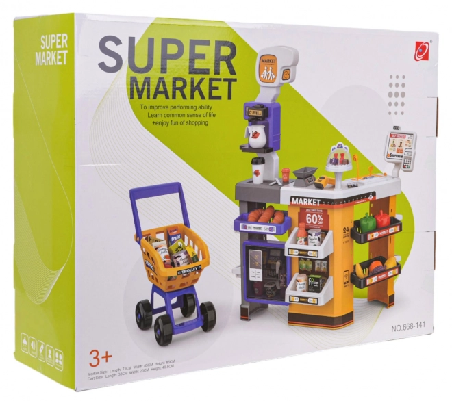 Interactive Mega Supermarket With Accessories