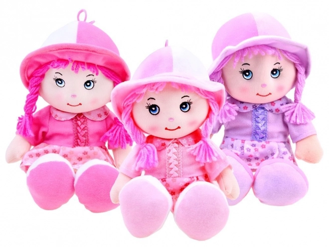 Cloth Doll Zuzia with Hat