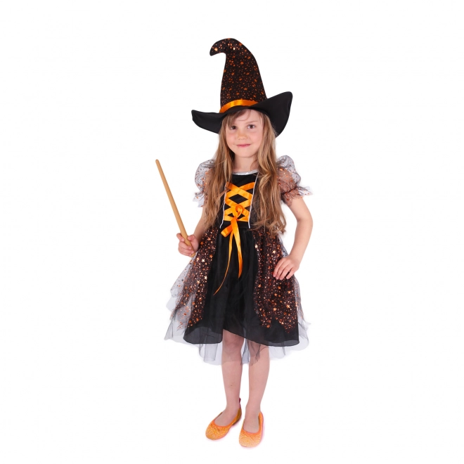 Witch Costume with Stars for Kids