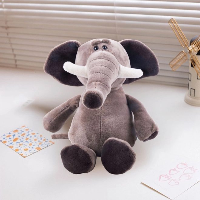 Small Plush Elephant with Suction Cup 16 cm