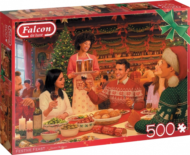 Falcon Holiday Feast Puzzle 500 Pieces