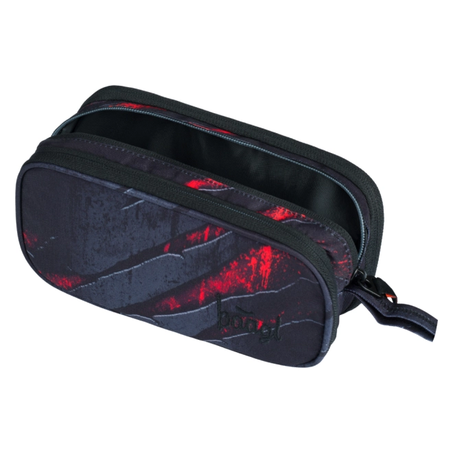 Three separate closable compartments