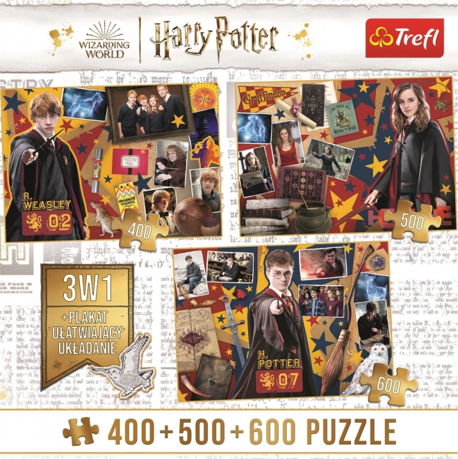 Trefl Puzzle Harry Potter: Ron, Hermione and Harry Set