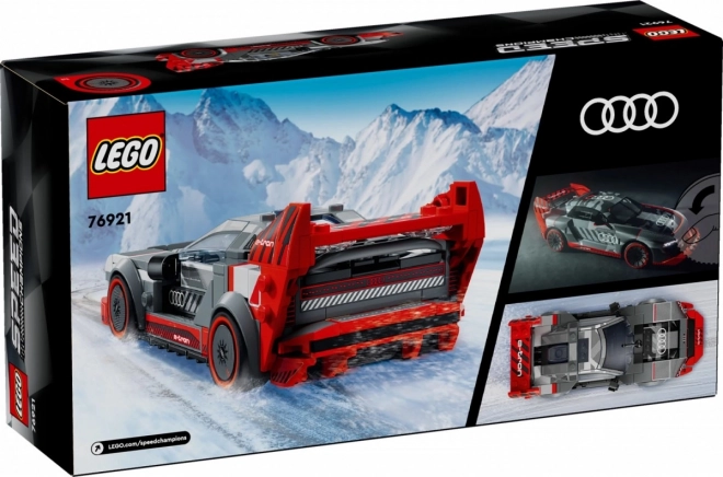 Audi S1 E-tron Quattro Racing Car Lego Set