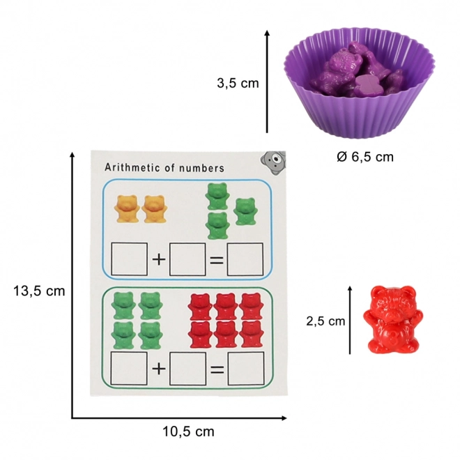 Educational Counting Bears Montessori Set