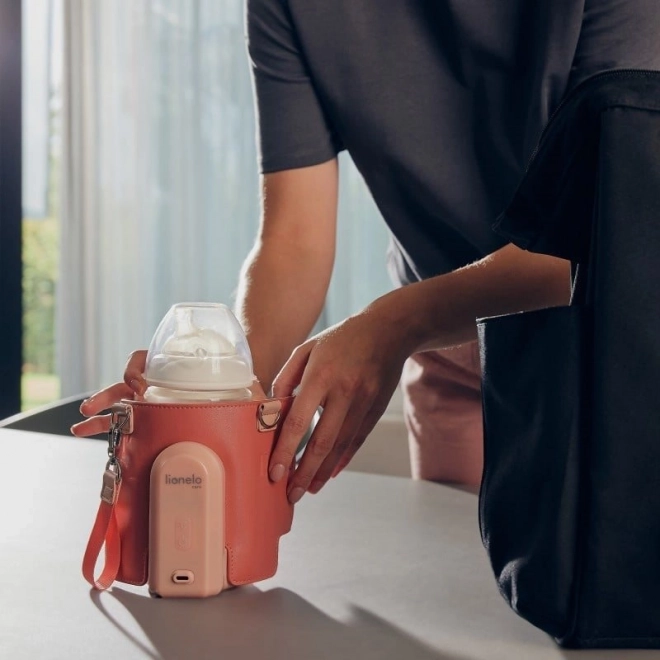 Wireless Bottle Warmer Thermup Go Evo Coral Pink