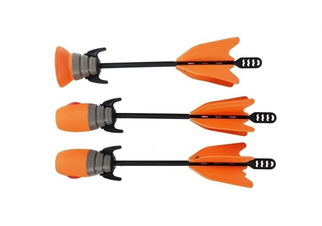 Sports Archery Set with 3 Arrows - Orange