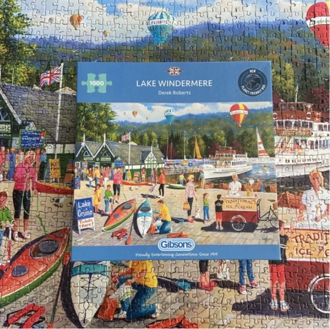 Gibsons Puzzle Windemere Lake England 1000 Pieces