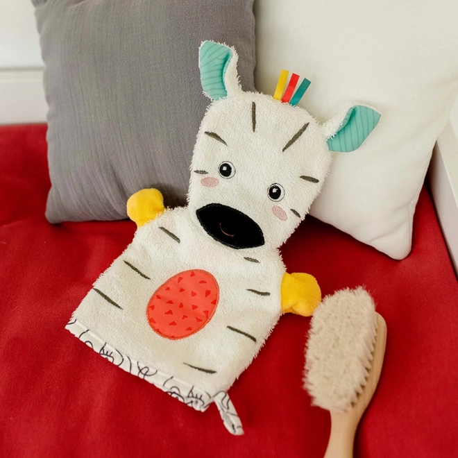 Zebra Bath Mitt by DoBabyDoo