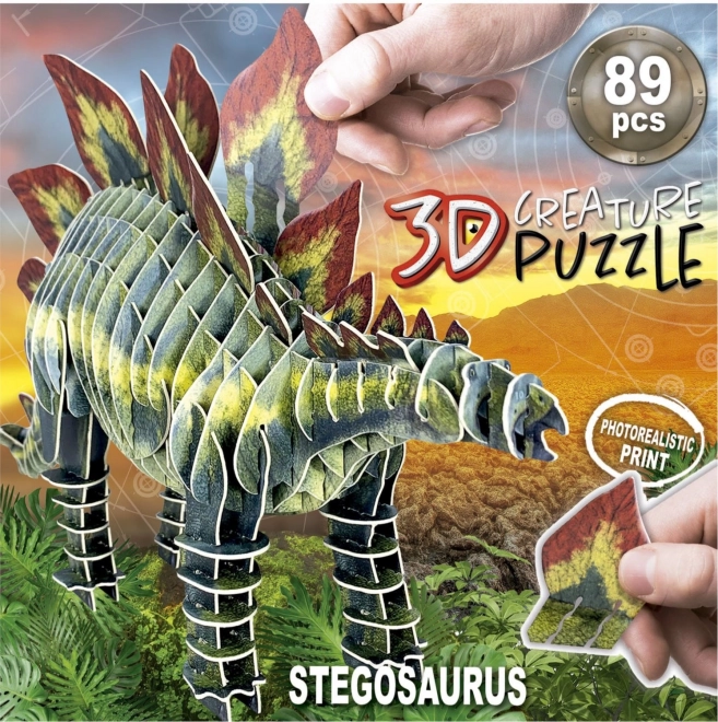 3D Puzzle Stegosaurus