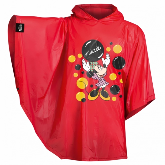 Rain Poncho with Minnie Mouse