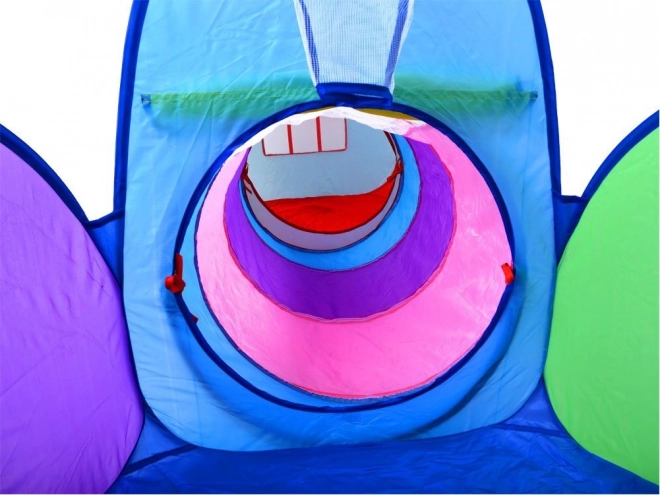 Jokomisiada Play Set with Tunnel, House, and Pool 3-in-1