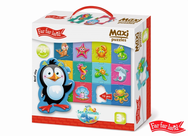 Maxi Puzzle Sea Animals