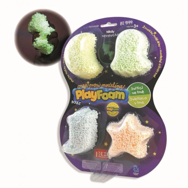 PlayFoam® Glowing Modeling Clay 4-Pack