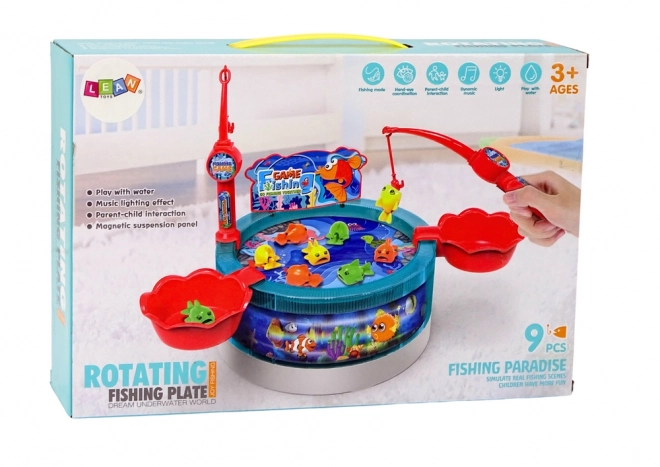 Magnetic Fishing Rod Game with Lights and Sounds