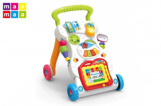 Interactive Baby Walker And Activity Center 2-in-1