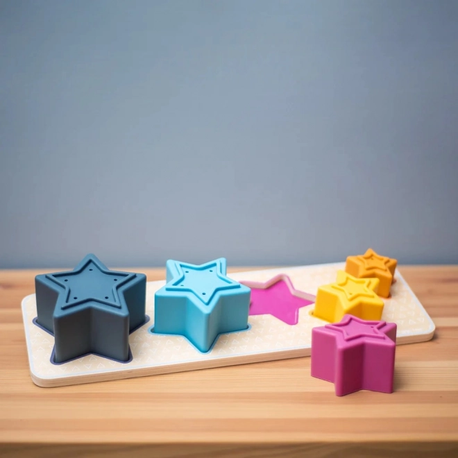 Interactive Stacking and Bath Puzzle Stars