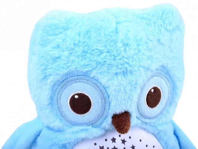 Soothing Owl Lullaby Projector Plush