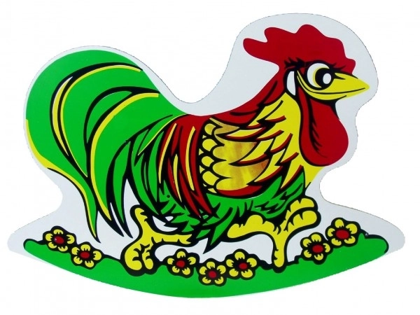 Wooden Rocking Rooster for Kids