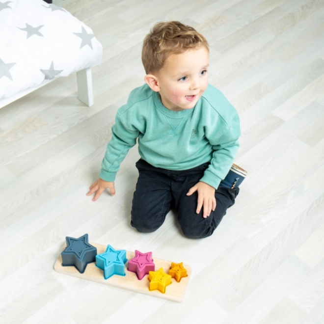 Interactive Stacking and Bath Puzzle Stars