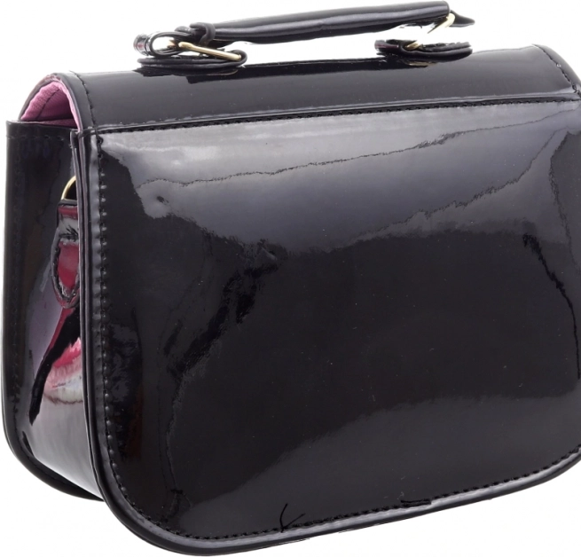 Shoulder Bag with Cat Motif