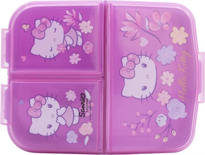 Hello Kitty Multi-Compartment Snack Box