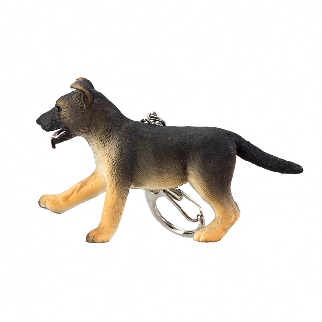 Mojo Keychain German Shepherd Puppy