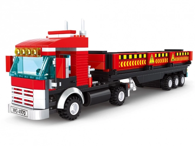 Technical Construction Blocks Truck Set