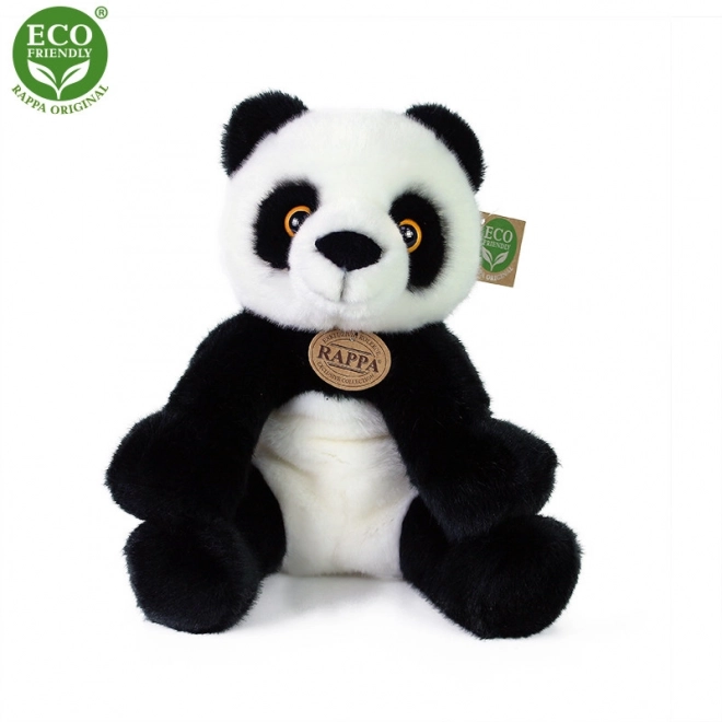 Plush Sitting Panda 27 cm Eco-Friendly