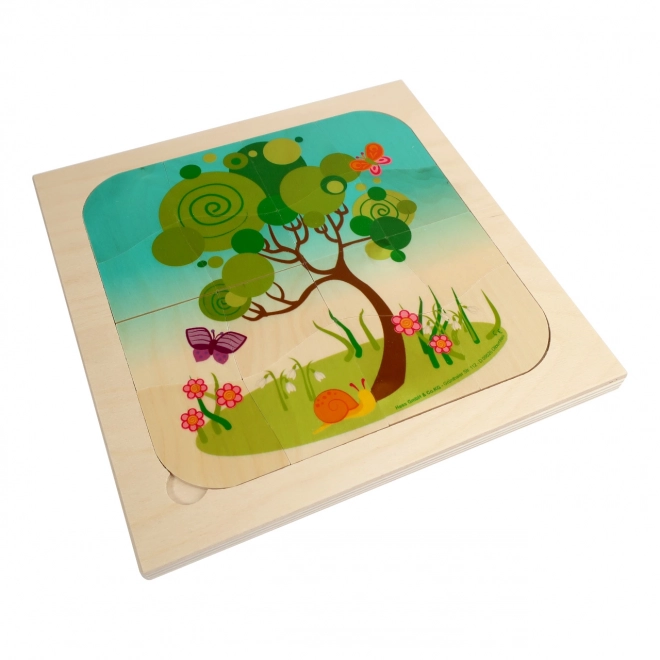 Wooden Puzzle Seasons