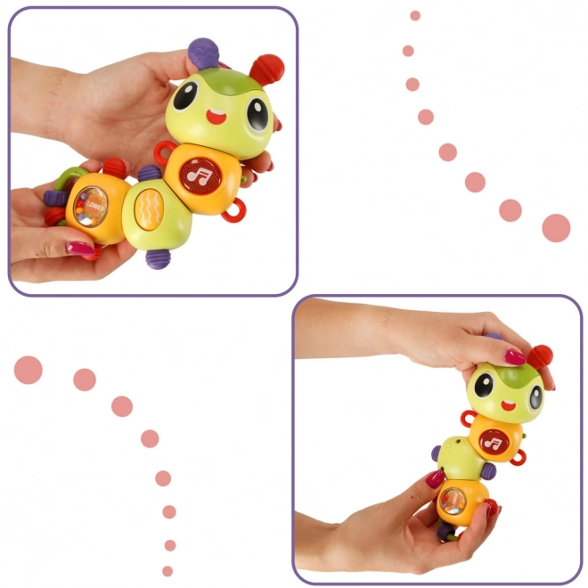 Electronic Caterpillar Music Toy with Lights
