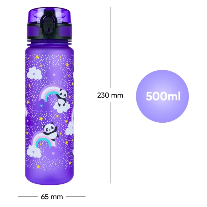Baagl Tritan Drinking Bottle Jungle Panda