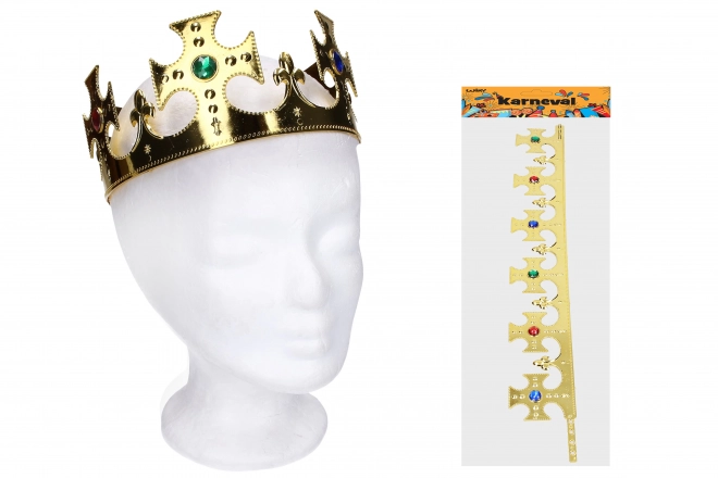 Carnival Costume Set - Gold and Silver Crown