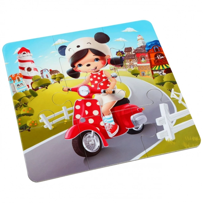 Happy Stories 3-in-1 Puzzle for Kids