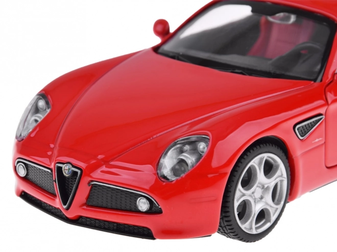 Die-cast Alfa Romeo 8C Competizione 1:32 Scale Model with Lights