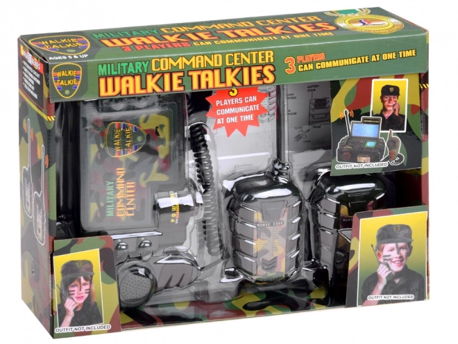 Walkie Talkie Police Set – army