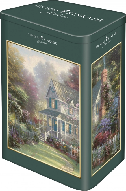 Victorian Garden II 500 Piece Puzzle in Tin Box