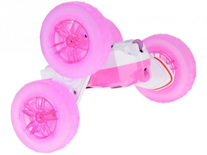 Remote Control Stunt Car with Light-Up Wheels