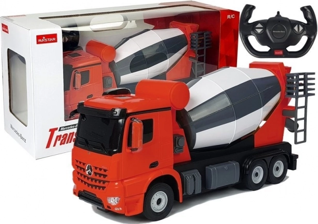 Remote Control Car Mercedes-Benz Arocs Rastar 1:14 Red