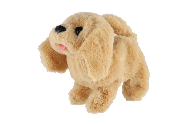 Walking and Barking Plush Dog Toy