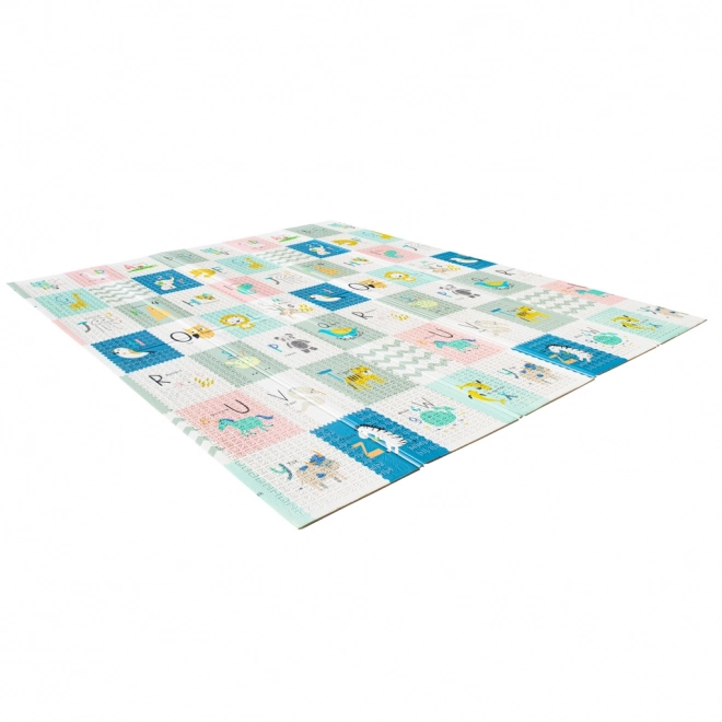 Educational Foam Mat with Safari and Cute Images