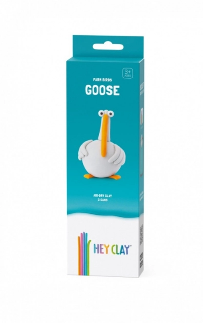 Hey Clay Farm Birds Goose Crafting Set