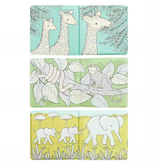 A Little Lovely Company Magisches Wasser Buch – Tiere hinter der Savanne